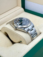 2021 Rolex Datejust 41mm Rhodium Diamond Dial 126334