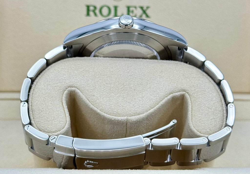 2017 Rolex Datejust II 41mm Oyster Rhodium Diamond Dial 116334