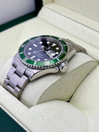 2009 Rolex Submariner "Kermit" 40mm 16610LV Stainless Steel Black Dial