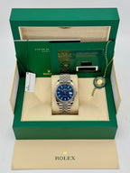 2022 Rolex Datejust 41mm 126334 Stainless Steel Jubilee Blue Dial