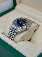 2022 Rolex Datejust 41mm 126334 Stainless Steel Jubilee Blue Dial