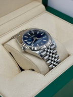 2022 Rolex Datejust 41mm 126334 Stainless Steel Jubilee Blue Dial