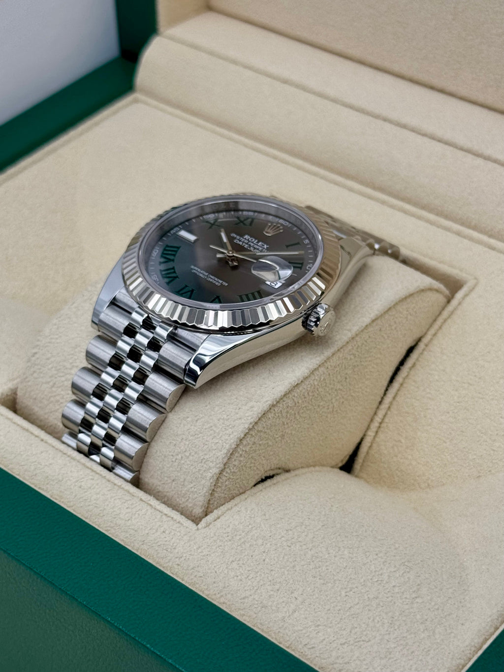 2024 Rolex Datejust 41mm 126334 Jubilee Wimbledon Dial