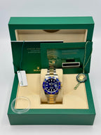 2021 Rolex Submariner "Bluesy" 41mm 126613LB Two-Tone Blue Dial