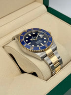 2021 Rolex Submariner "Bluesy" 41mm 126613LB Two-Tone Blue Dial