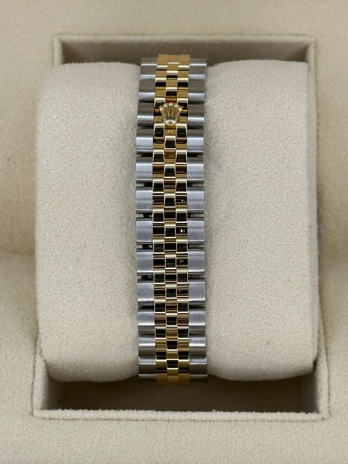 NEW 2023 Lady-Datejust 28mm 279173 Two-Tone Gold Stick Dial