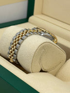 NEW 2023 Lady-Datejust 28mm 279173 Two-Tone Gold Stick Dial