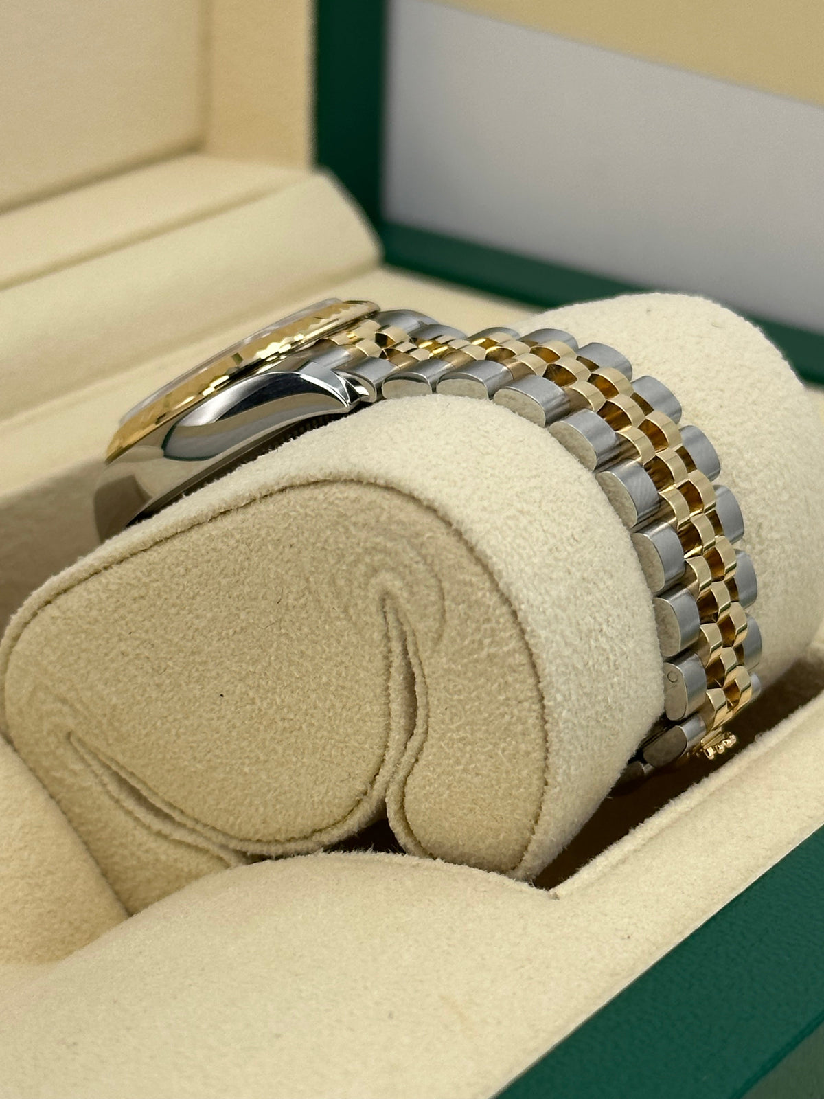 NEW 2023 Lady-Datejust 28mm 279173 Two-Tone Gold Stick Dial