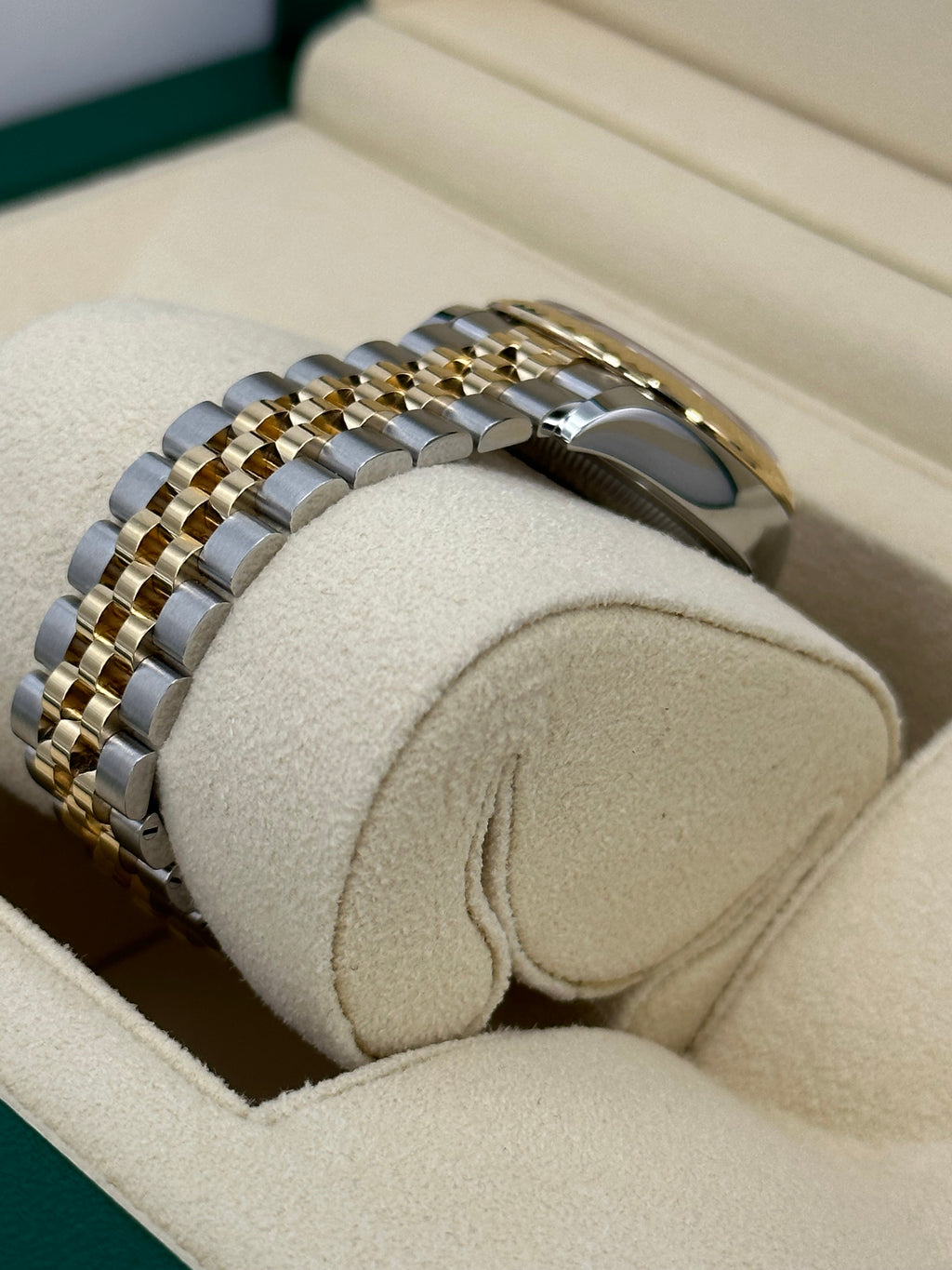 NEW 2023 Lady-Datejust 28mm 279173 Two-Tone Gold Stick Dial