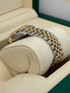 NEW 2023 Lady-Datejust 28mm 279173 Two-Tone Gold Stick Dial