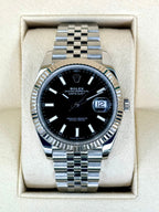 2020 Rolex Datejust 41mm 126334 Stainless Steel Jubilee Black Dial