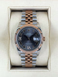 NEW 2025 Rolex Datejust 36mm 126231 Two-Tone Jubilee Slate Rhodium Diamond Dial