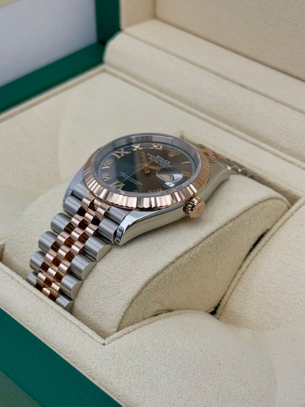 NEW 2025 Rolex Datejust 36mm 126231 Two-Tone Jubilee Slate Rhodium Diamond Dial