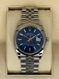 NEW 2025 Rolex Datejust 36mm 126200 Jubilee Blue Dial