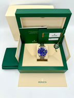 2018 Rolex Submariner "Smurf" 40mm 116619LB White Gold Blue Dial