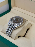 2017 Datejust 41mm 126334 Stainless Steel Jubilee Rhodium Diamond Dial