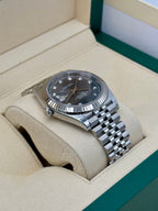 2017 Datejust 41mm 126334 Stainless Steel Jubilee Rhodium Diamond Dial