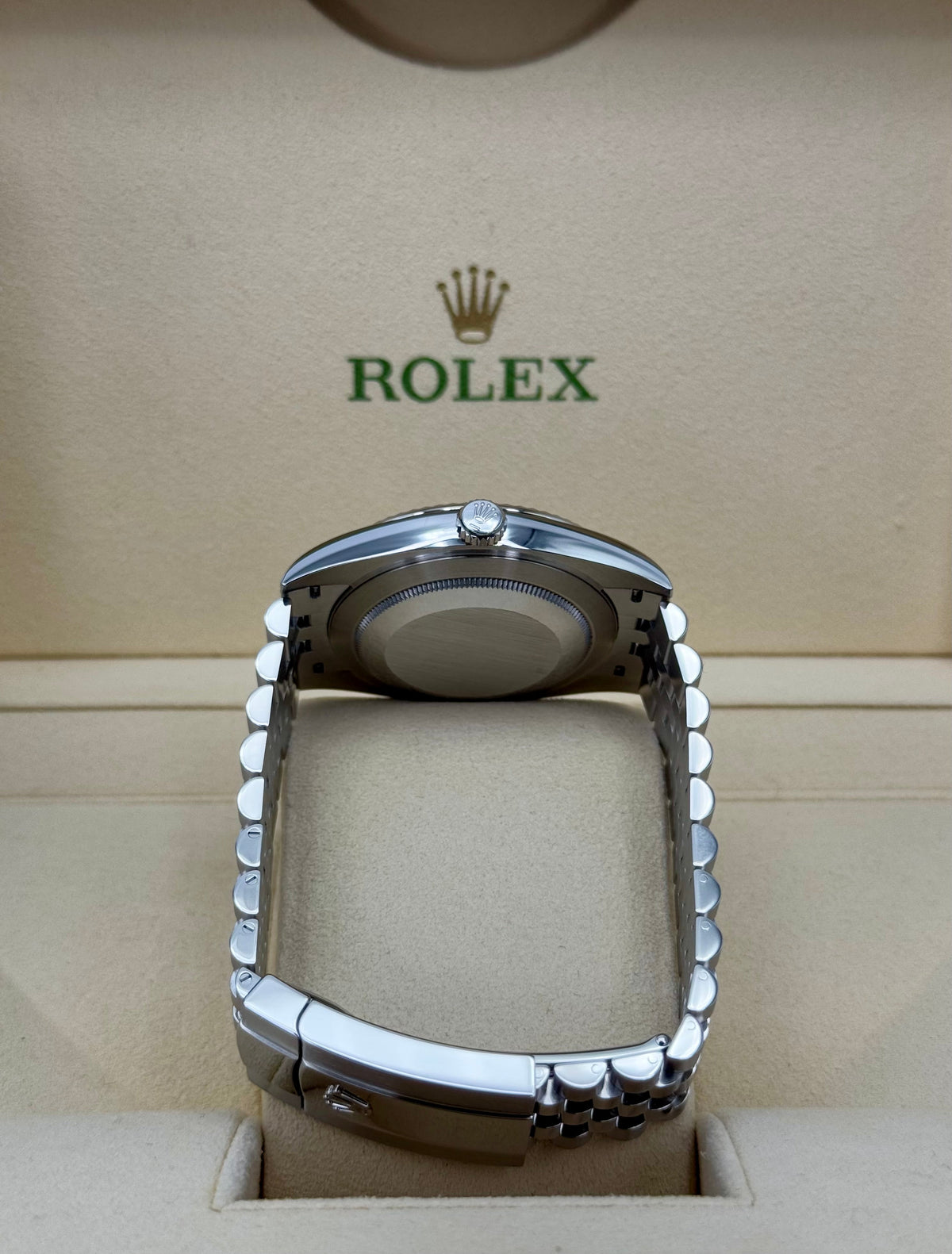 2017 Datejust 41mm 126334 Stainless Steel Jubilee Rhodium Diamond Dial