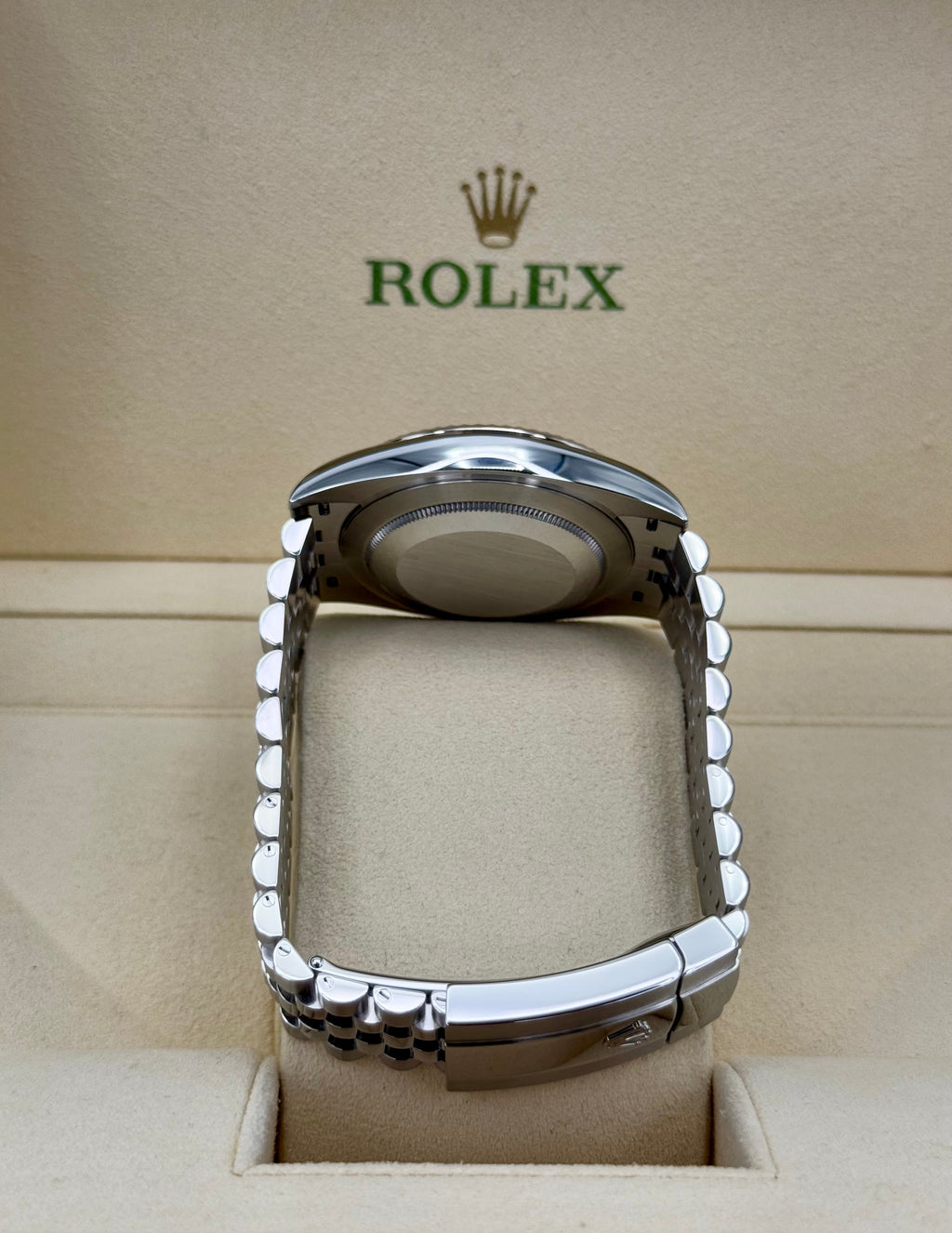 2017 Datejust 41mm 126334 Stainless Steel Jubilee Rhodium Diamond Dial