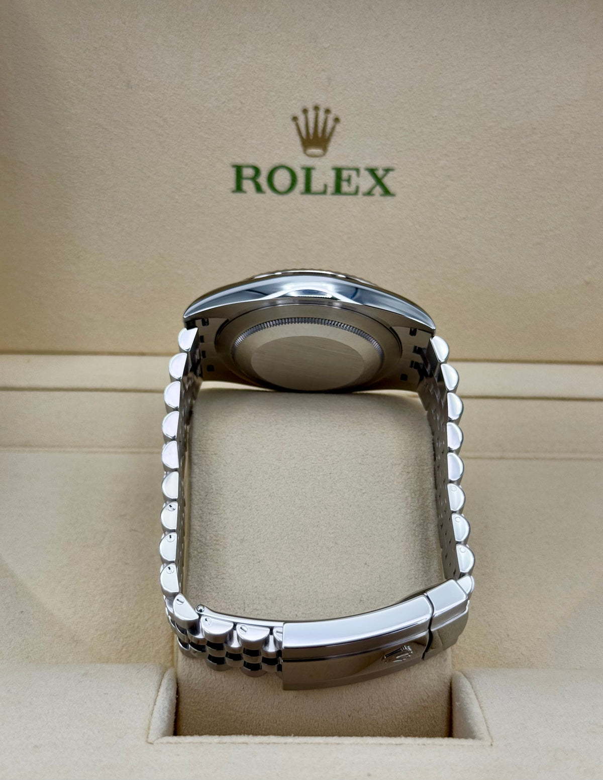 2017 Datejust 41mm 126334 Stainless Steel Jubilee Rhodium Diamond Dial