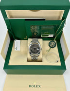 2022 Rolex Datejust 41mm 126300 Jubilee Wimbledon Dial