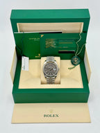 2021 Rolex Datejust 41mm 126334 Stainless Steel Jubilee Rhodium Dial