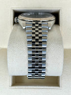 2021 Rolex Datejust 41mm 126334 Stainless Steel Jubilee Rhodium Dial