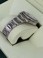 2009 Rolex Submariner “Smurf” 40mm 116619LB White Gold Blue Dial