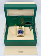 2024 Rolex Submariner "Bluesy" 41mm 126618LB Yellow Gold Blue Dial
