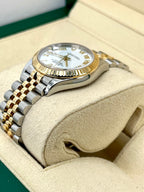 2022 Rolex Lady Datejust 31mm 278273 Jubilee White Roman Numeral Dial