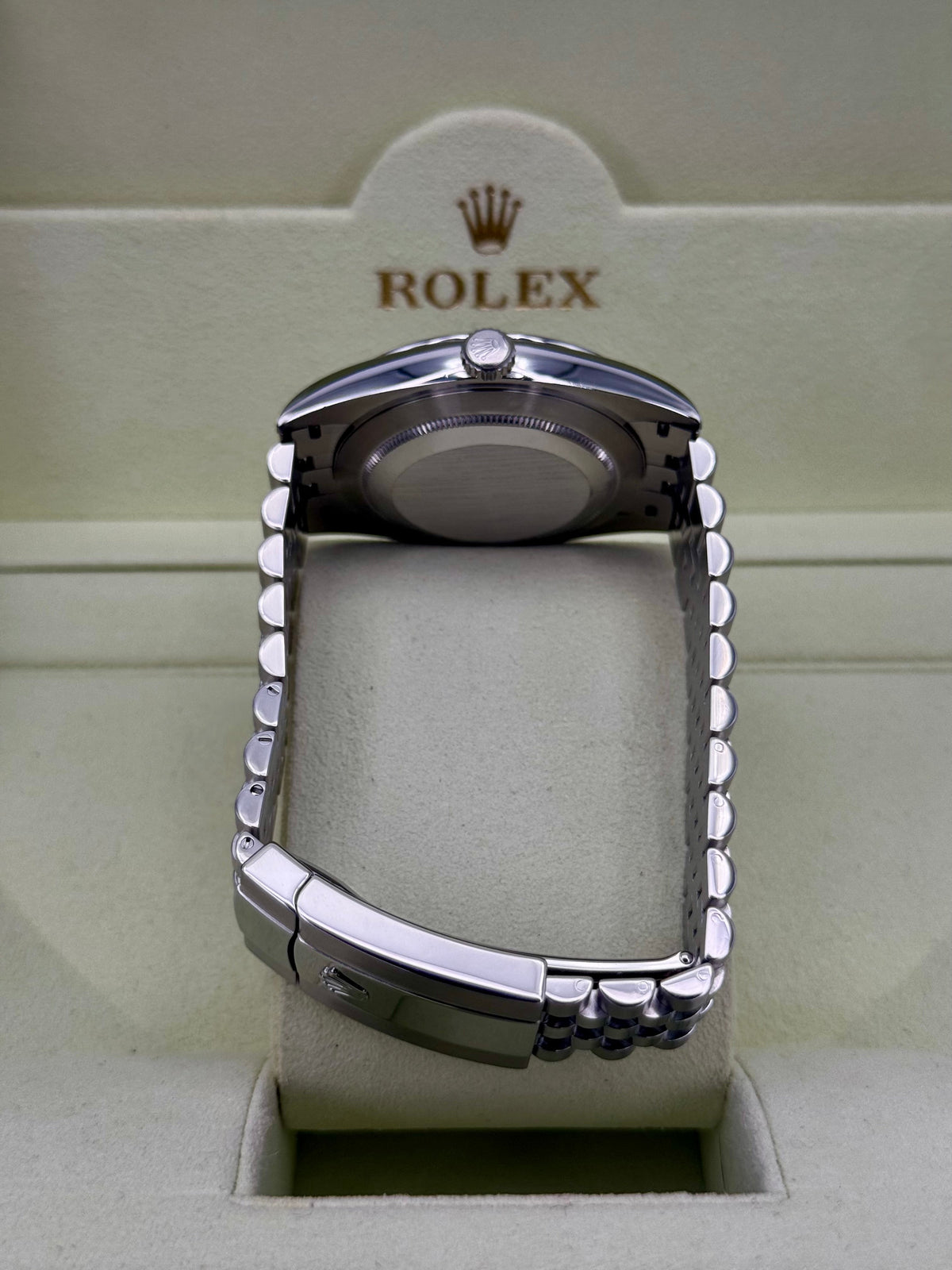 2018 Rolex Datejust 41mm 126300 Stainless Steel Jubilee Black Dial