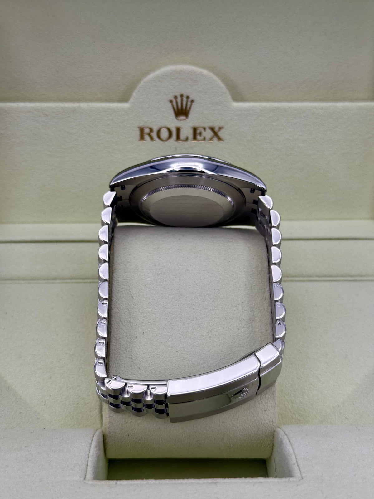 2018 Rolex Datejust 41mm 126300 Stainless Steel Jubilee Black Dial