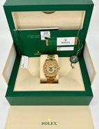 2017 Rolex Sky-Dweller 42mm 326938 Yellow Gold Oyster Champagne Dial