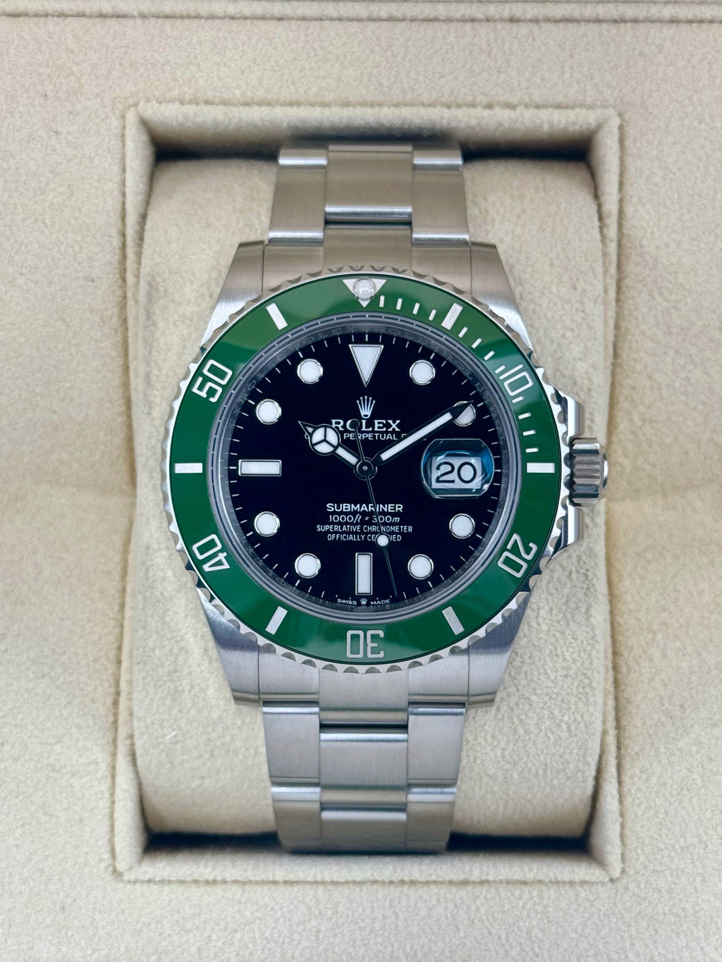 2024 Rolex Submariner "Starbucks" 41mm 126610LV Black Dial