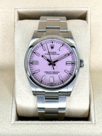 NEW 2025 Rolex Oyster Perpetual 36mm 126000 Candy Pink Dial