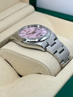NEW 2025 Rolex Oyster Perpetual 36mm 126000 Candy Pink Dial