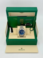NEW 2024 Rolex Datejust 41mm 126334 Stainless Steel Jubilee Blue Dial