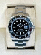 2020 Rolex Submariner 40mm 116610LN Stainless Steel Black Dial
