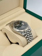 2020 Rolex Datejust 41mm 126334 Stainless Steel Jubilee Wimbledon Dial