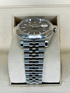 NEW Rolex 2023 Datejust 41mm 126300 Jubilee Rhodium Dial