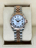NEW 2025 Rolex Lady-Datejust 28mm 279171 Jubilee White Dial