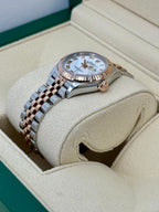 NEW 2025 Rolex Lady-Datejust 28mm 279171 Jubilee White Dial