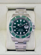 2013 Rolex Submariner "Hulk" 40mm 116610LV Green Dial