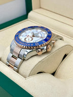 2022 Rolex Yacht-Master II 44mm 116681 Two-Tone White Dial