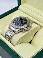 2009 Rolex Daytona 40mm 116520 Stainless Steel Black Dial
