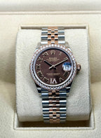 NEW 2023 Rolex Lady Datejust 31mm 278381RBR Two-Tone Chocolate Dial