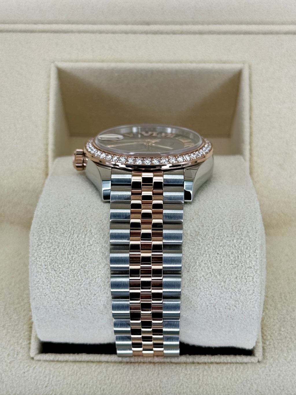 NEW 2023 Rolex Lady Datejust 31mm 278381RBR Two-Tone Chocolate Dial