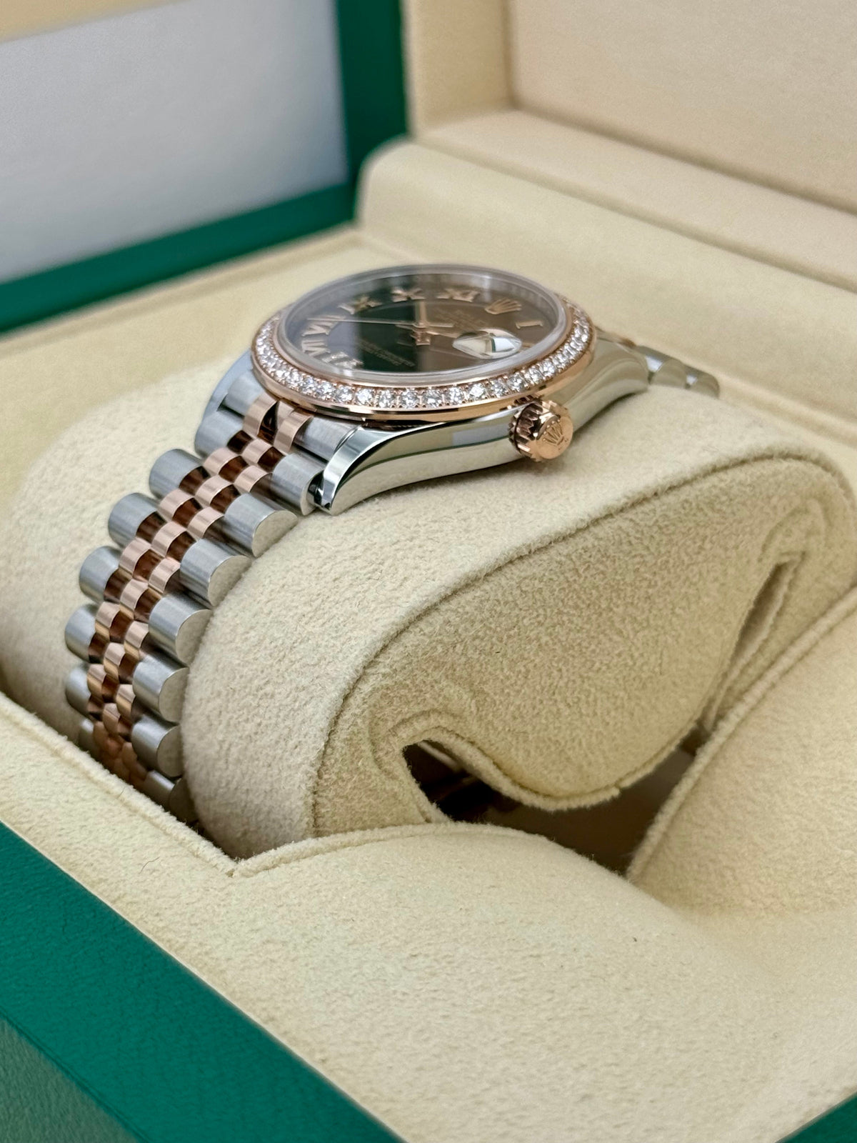 NEW 2023 Rolex Lady Datejust 31mm 278381RBR Two-Tone Chocolate Dial