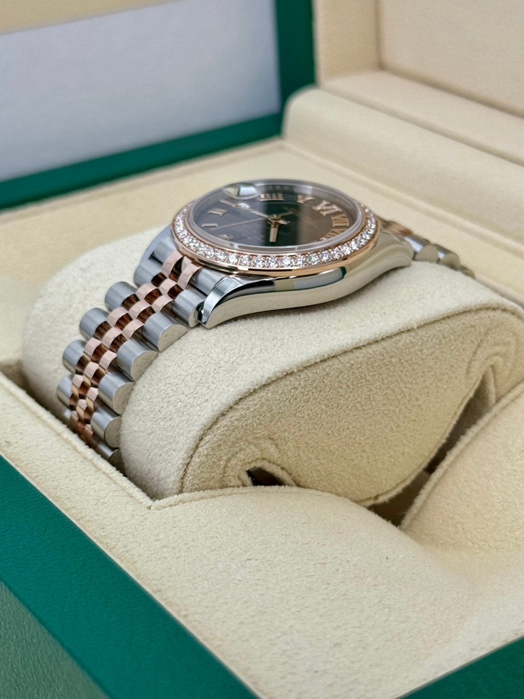 NEW 2023 Rolex Lady Datejust 31mm 278381RBR Two-Tone Chocolate Dial