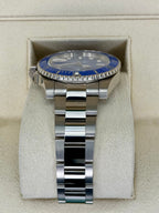 2012 Rolex Submariner "Smurf" 40mm 116619 White Gold Blue Dial